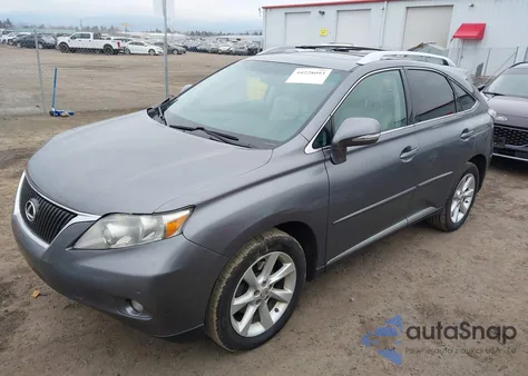 2012 Lexus Rx 350 z USA, uszkodzony, nr VIN 2T2BK1BA9CC124577